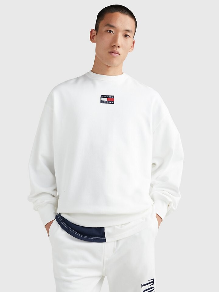 

Толстовка с логотипом в стиле ретро Tommy Jeans