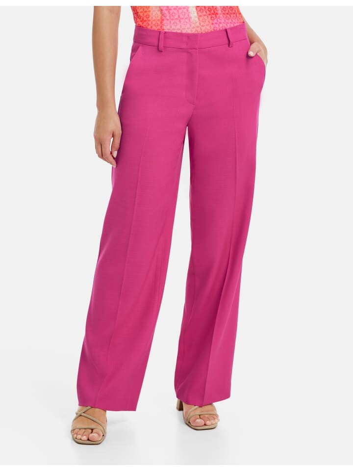 

Тканевые брюки Gerry Weber, цвет solar pink