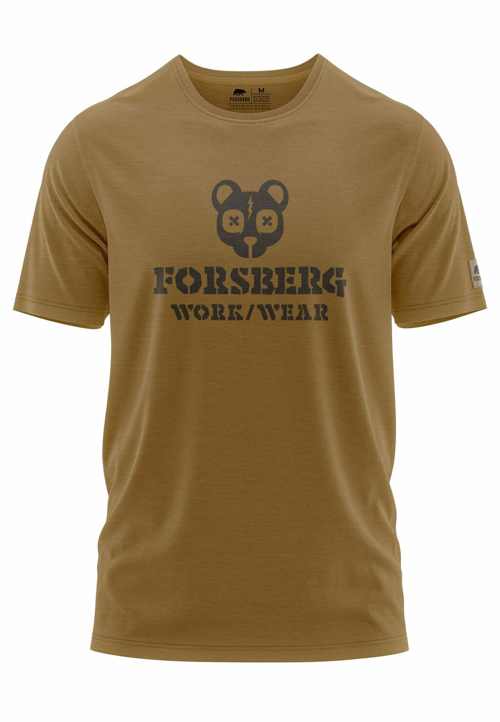 

Футболка с принтом BJÖRNARSON MIT BRUSTLOGO FORSBERG, цвет bronze schwarz