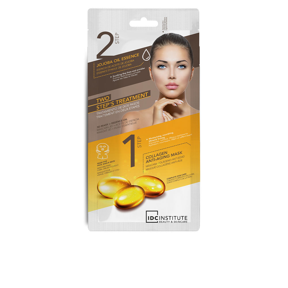 Маска для лица Two step’s treatment collagen anti-aging mask Idc institute, 35 г