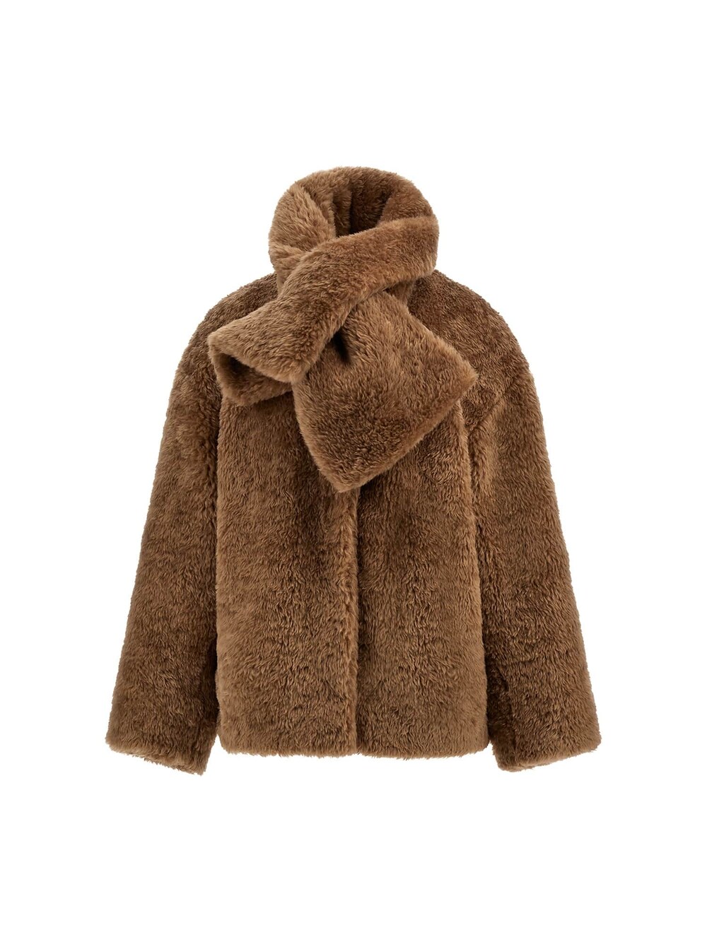 Зимняя куртка GUESS, коричневый
