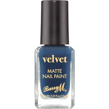 

Косметический матовый бархатный лак для ногтей Silent Cove, 0,35 унции, Barry M
