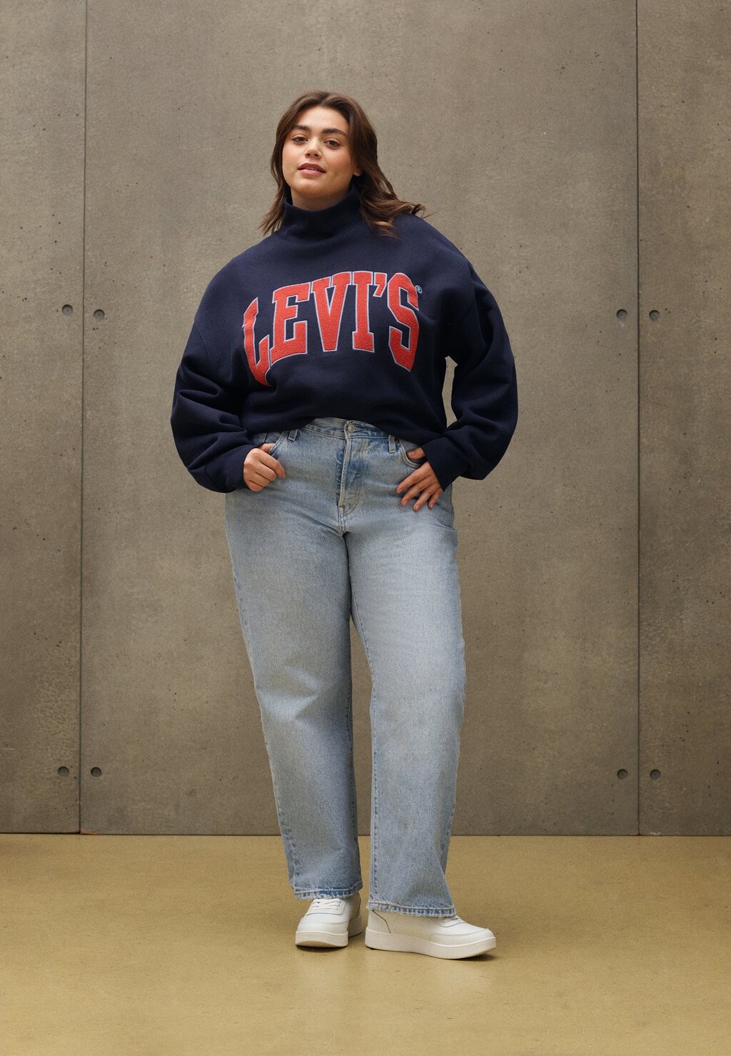 

Джинсы-сигареты светло-голубого цвета Levi's, синий