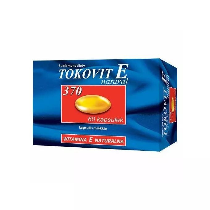 

Витамин Е в капсулах Tokovit E 370 Natural Kapsułki, 60 шт