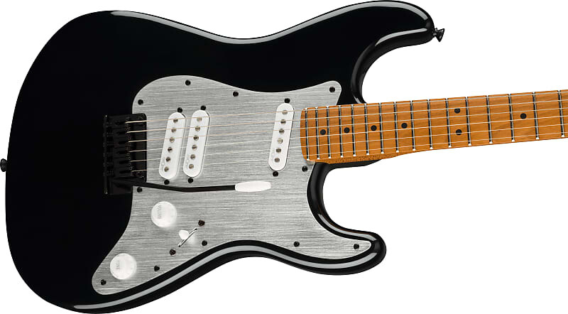 

Электрогитара Squie Contemporary Stratocaster Special, Roasted Maple Neck, Silver Anodized Pickguard, Black