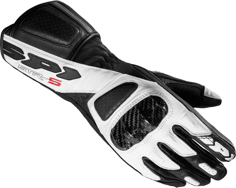 цена STR-5 Женские мотоциклетные перчатки Spidi, черно-белый