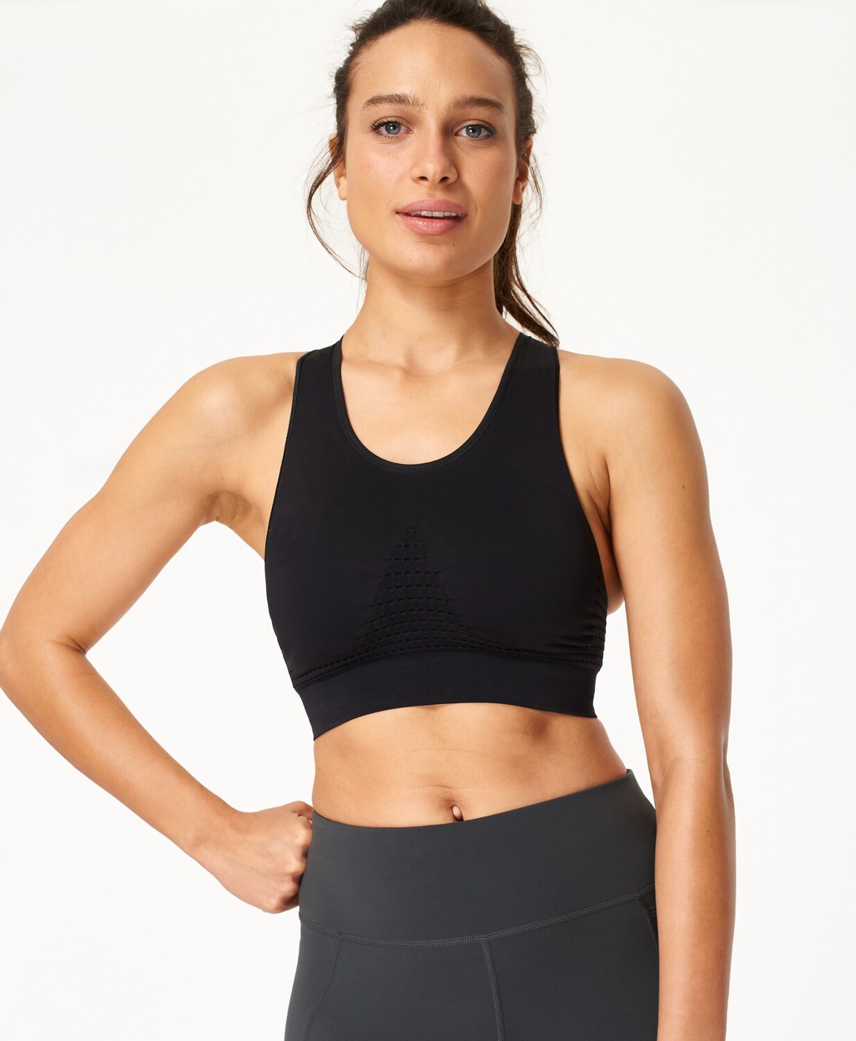 

Бюстгальтер для тренировок на выносливость Sweaty Betty, черный