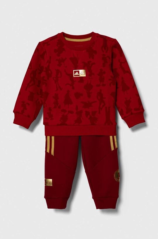 

adidas Детский спортивный костюм, бордовый, Красный