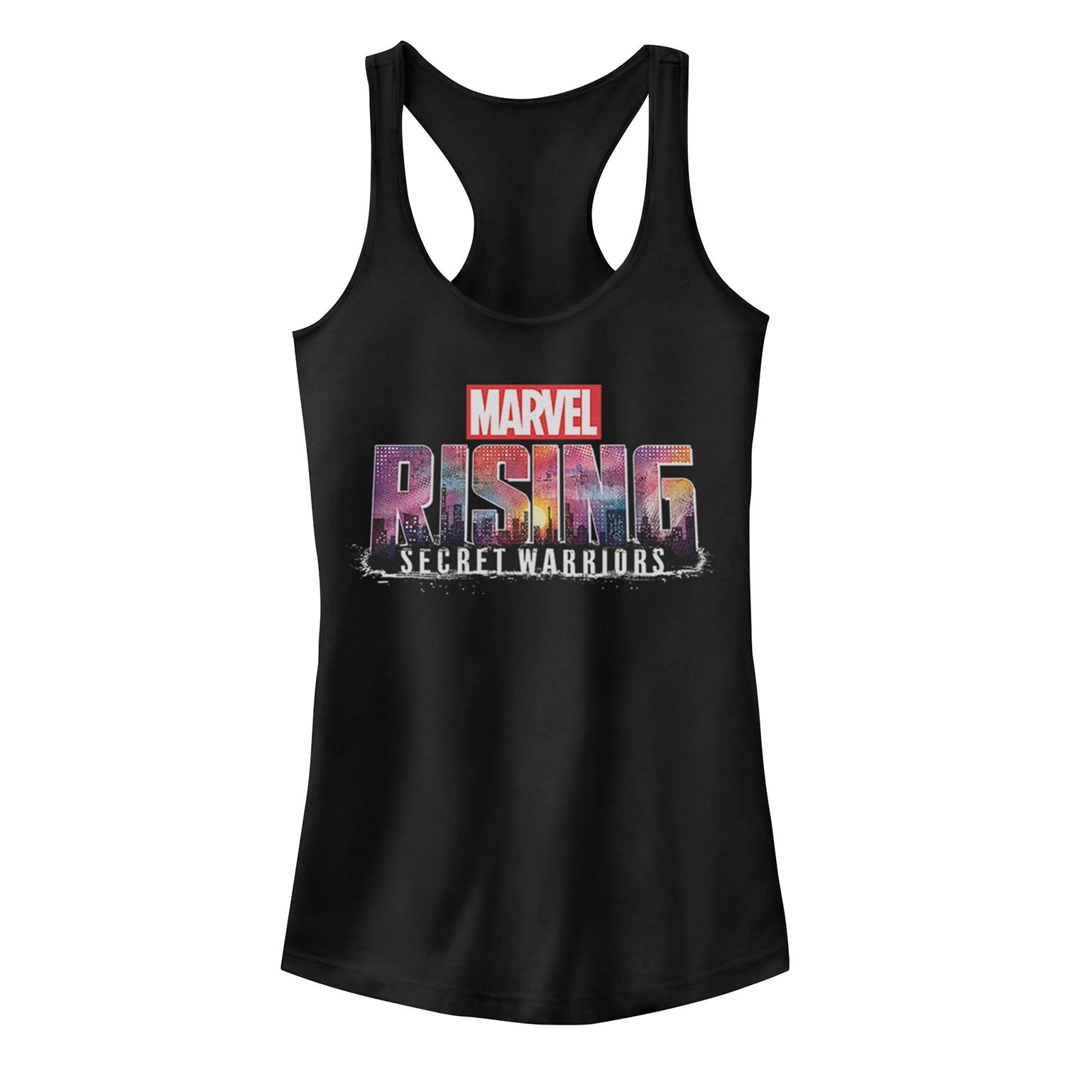 

Майка с гоночной спиной и логотипом Marvel Rising Secret Warriors для юниоров Licensed Character