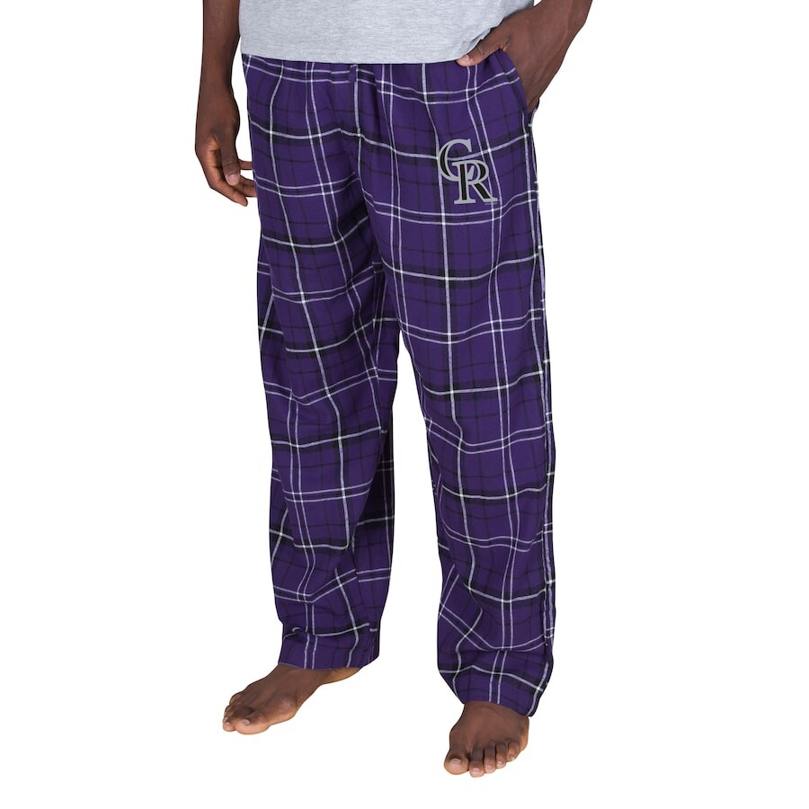 

Пижамный комплект Concepts Sport Colorado Rockies, фиолетовый