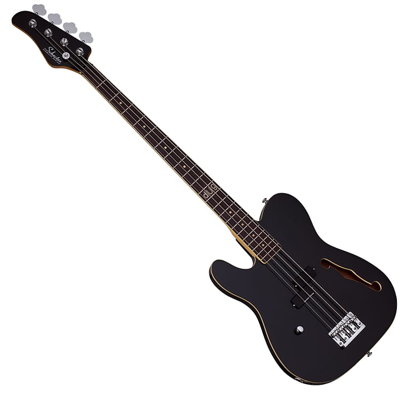 Басс гитара Schecter Signature dUg Pinnick Baron-H Left-Handed Electric Bass Gloss Black