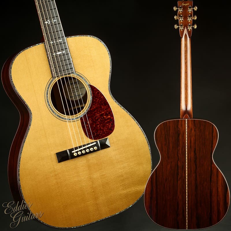 

Акустическая гитара Bourgeois OM-42 Aged Tone Adirondack & Madagascar Rosewood