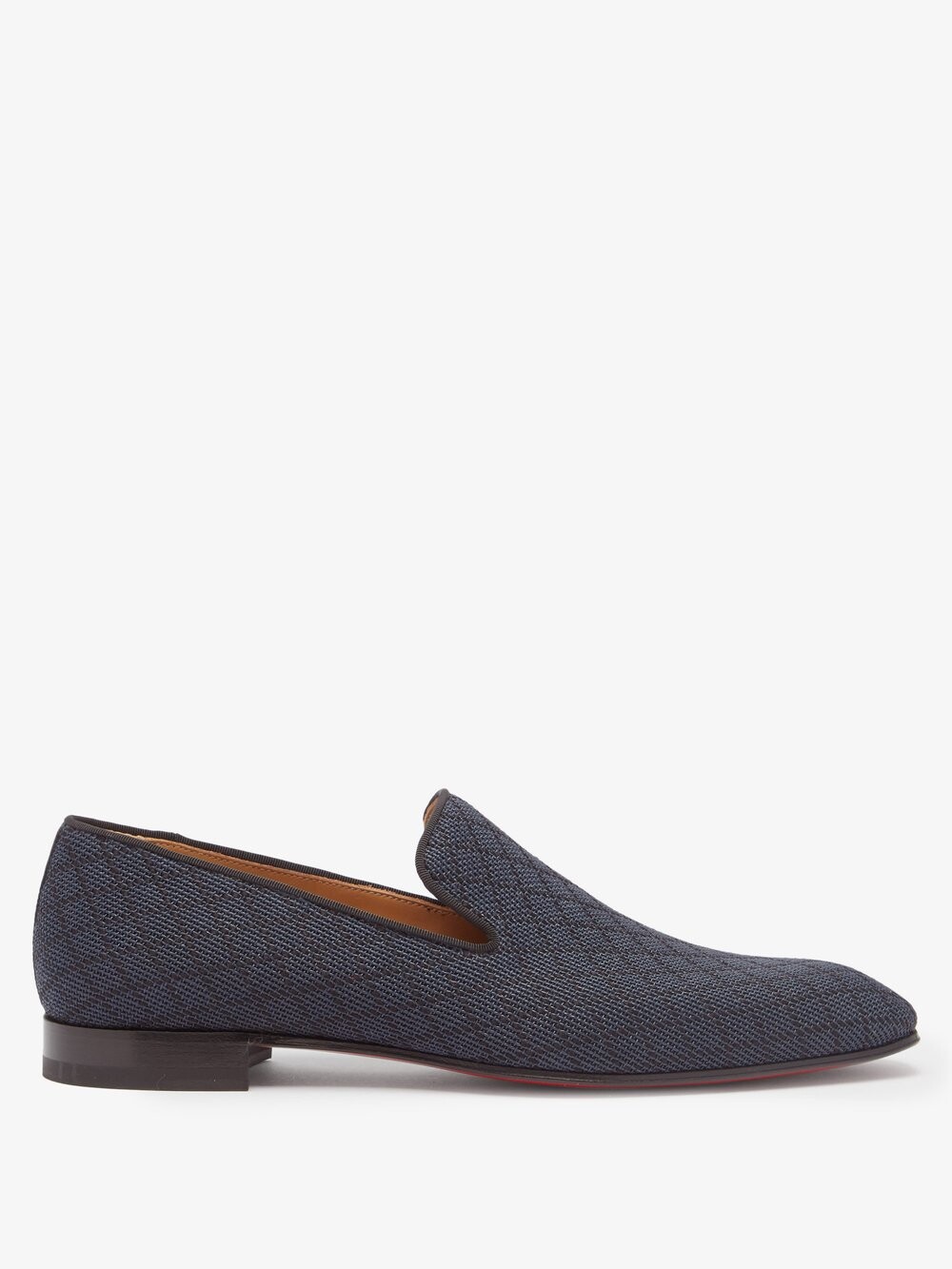 

Лоферы в клетку dandelion Christian Louboutin, синий