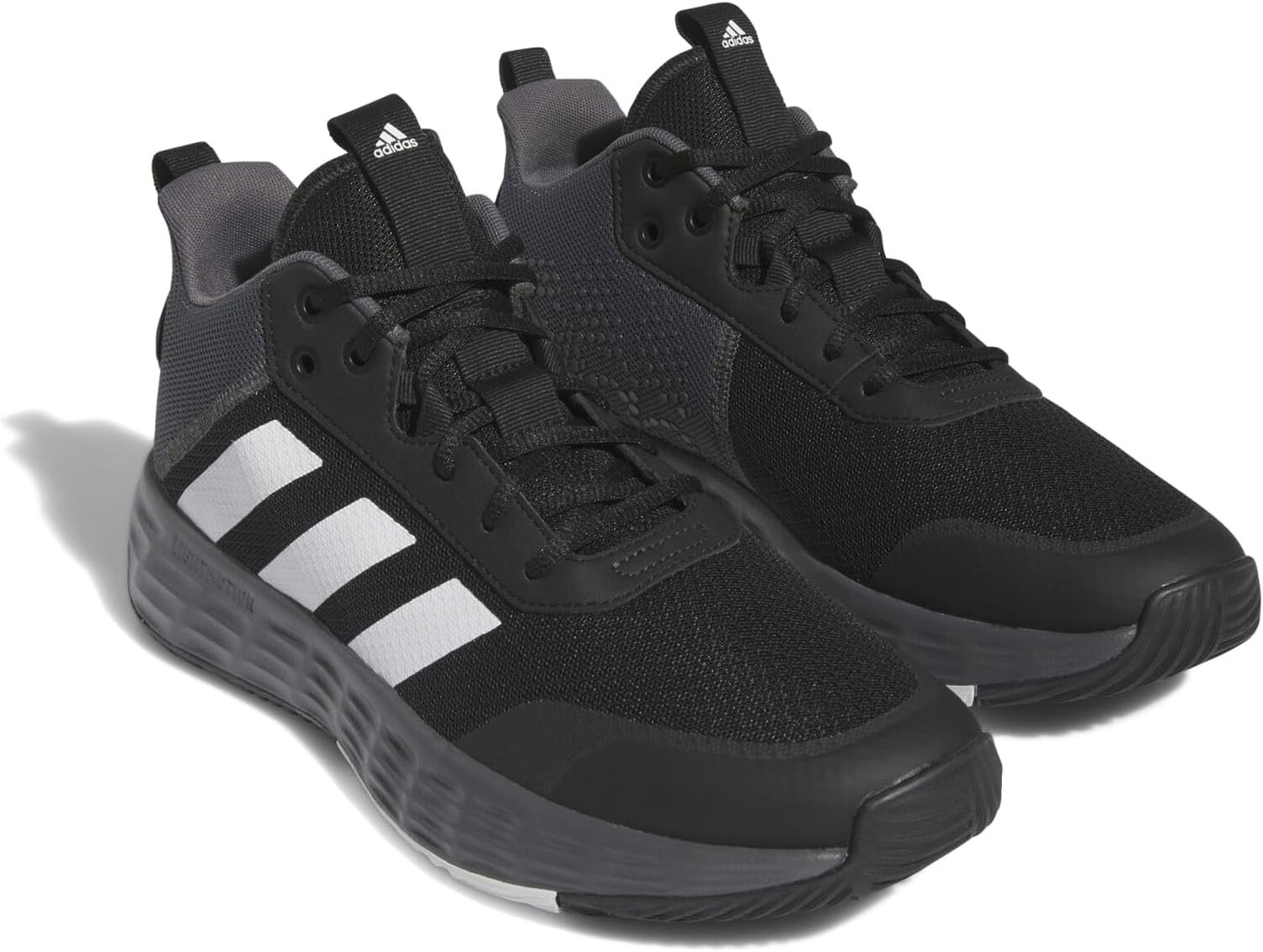 

Кроссовки Own The Game 2.0 Basketball Shoes adidas, цвет Core Black/Grey Five/Footwear White