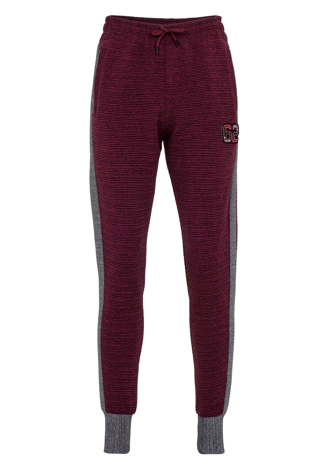 

Спортивные брюки Cipo & Baxx, цвет Burgundy Grey