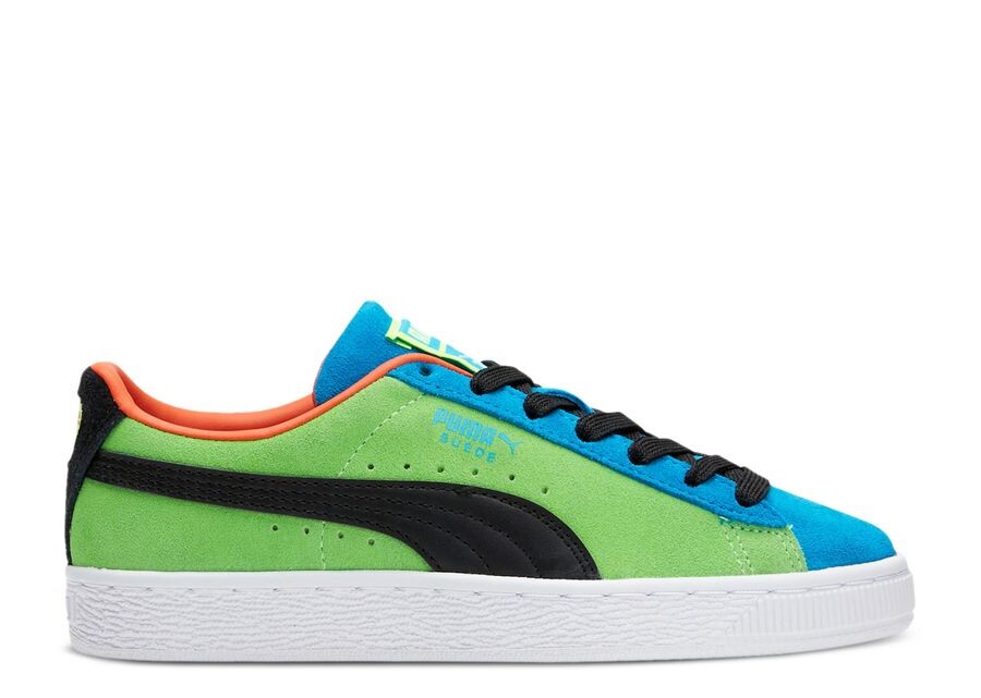 

Кроссовки Puma Suede Big Kid 'Water Fight', зеленый