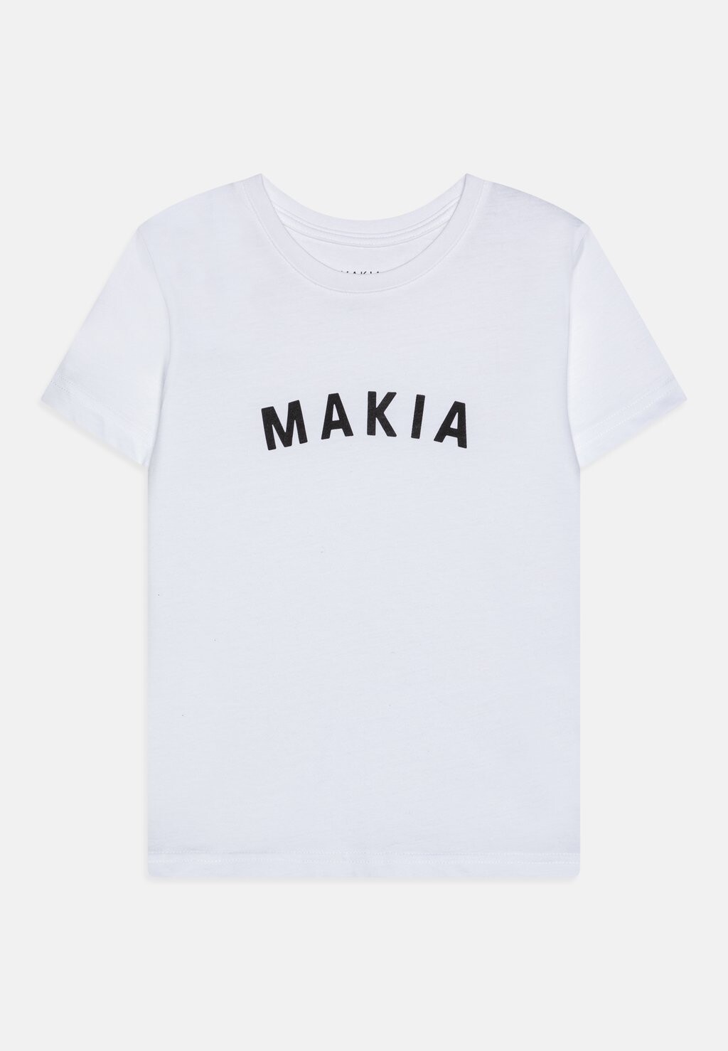 цена Футболка с принтом Pujo Unisex Makia, белый