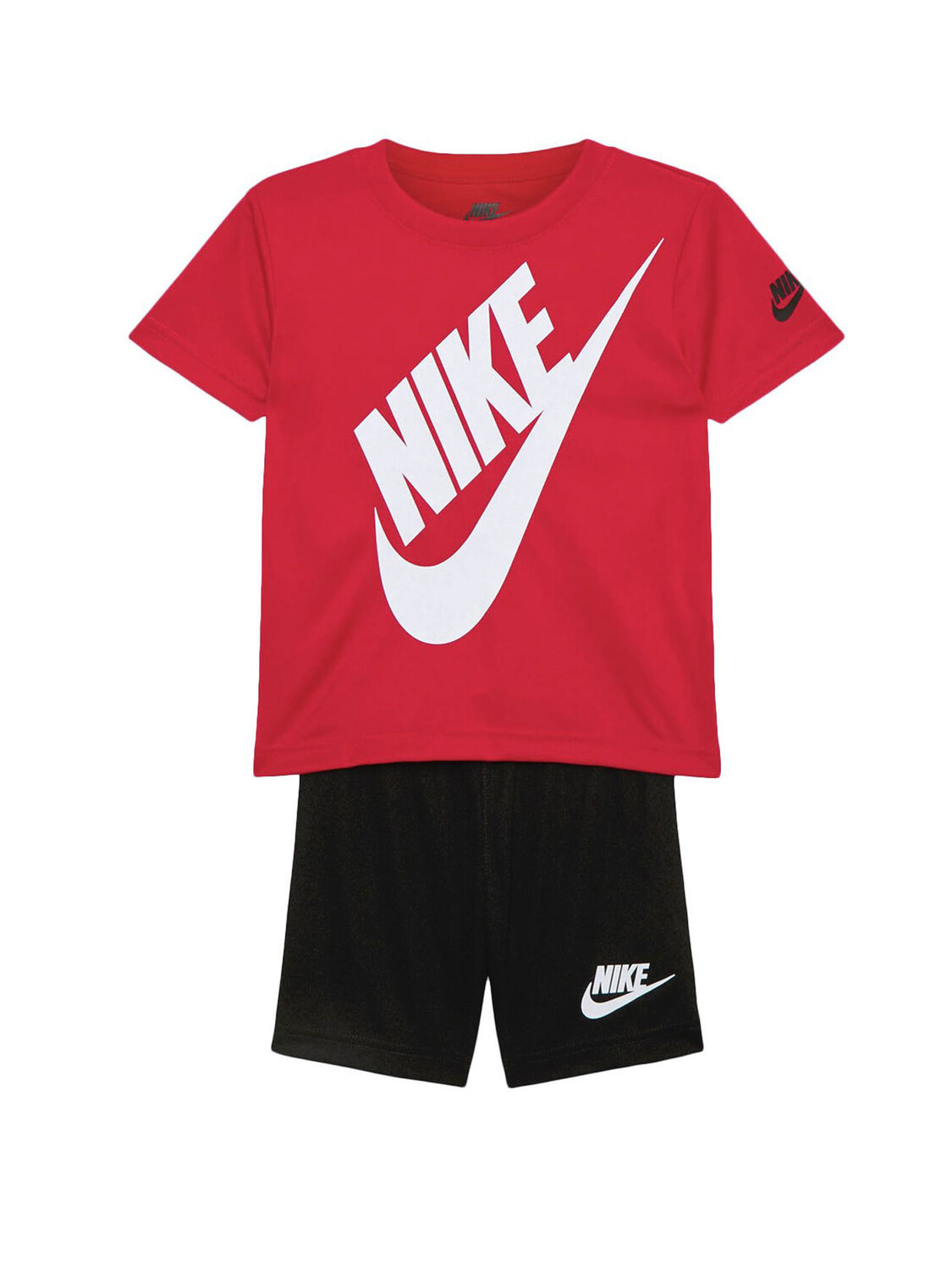 

Nike Детский костюм из ацетата, красный/черный