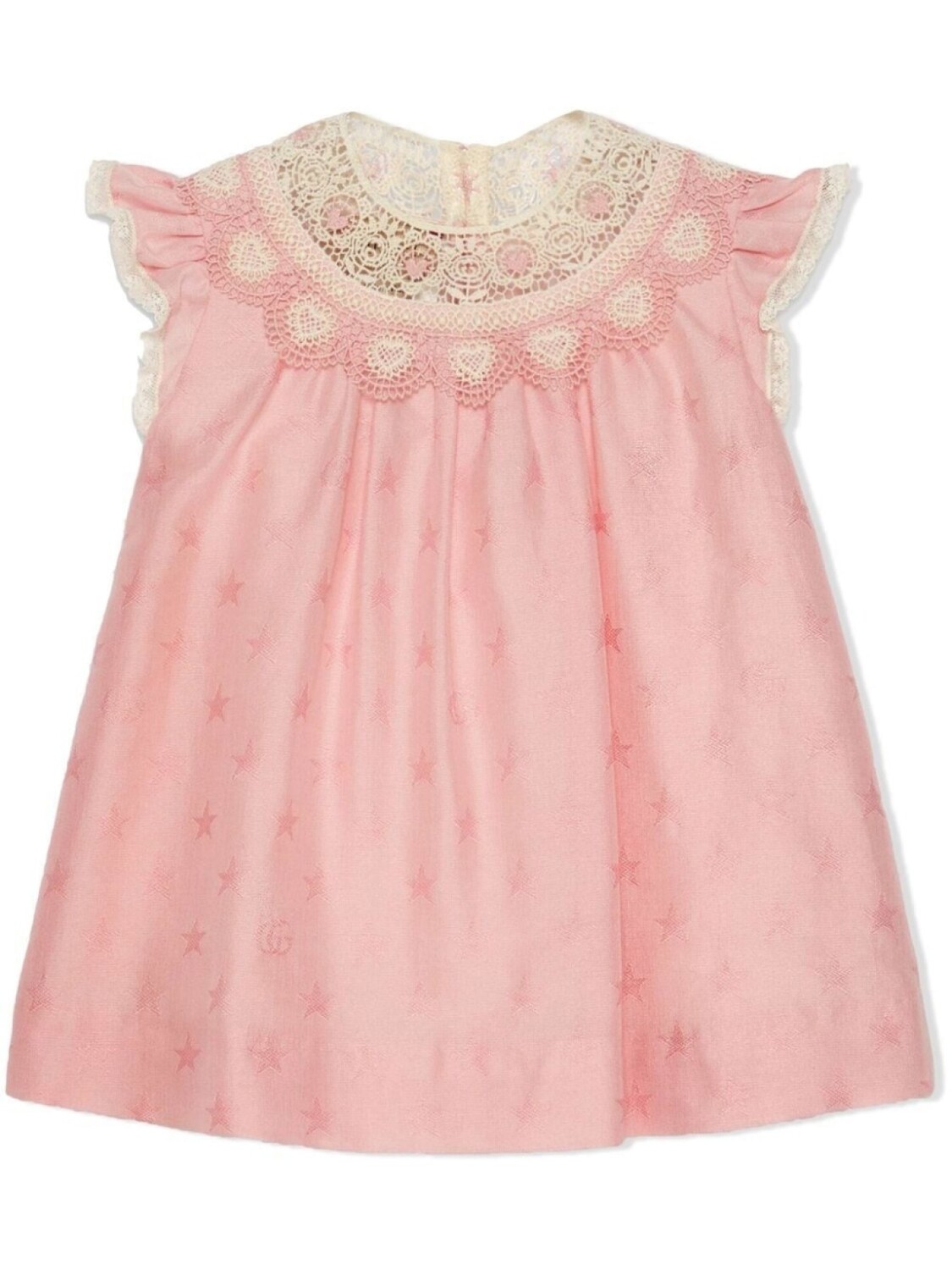 

Gucci Kids платье с логотипом Double G, розовый