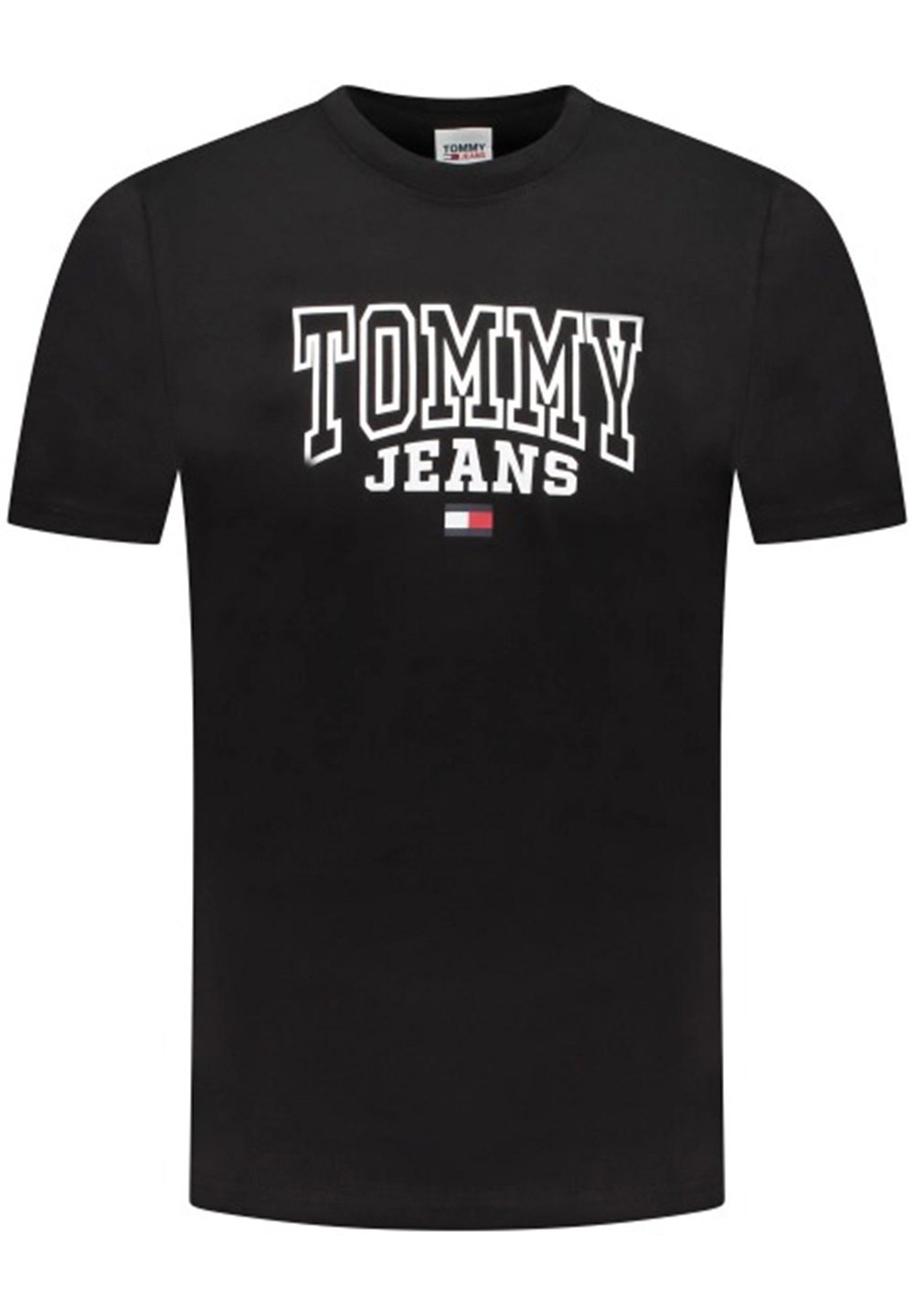 

Футболка с принтом Tommy Jeans, черная