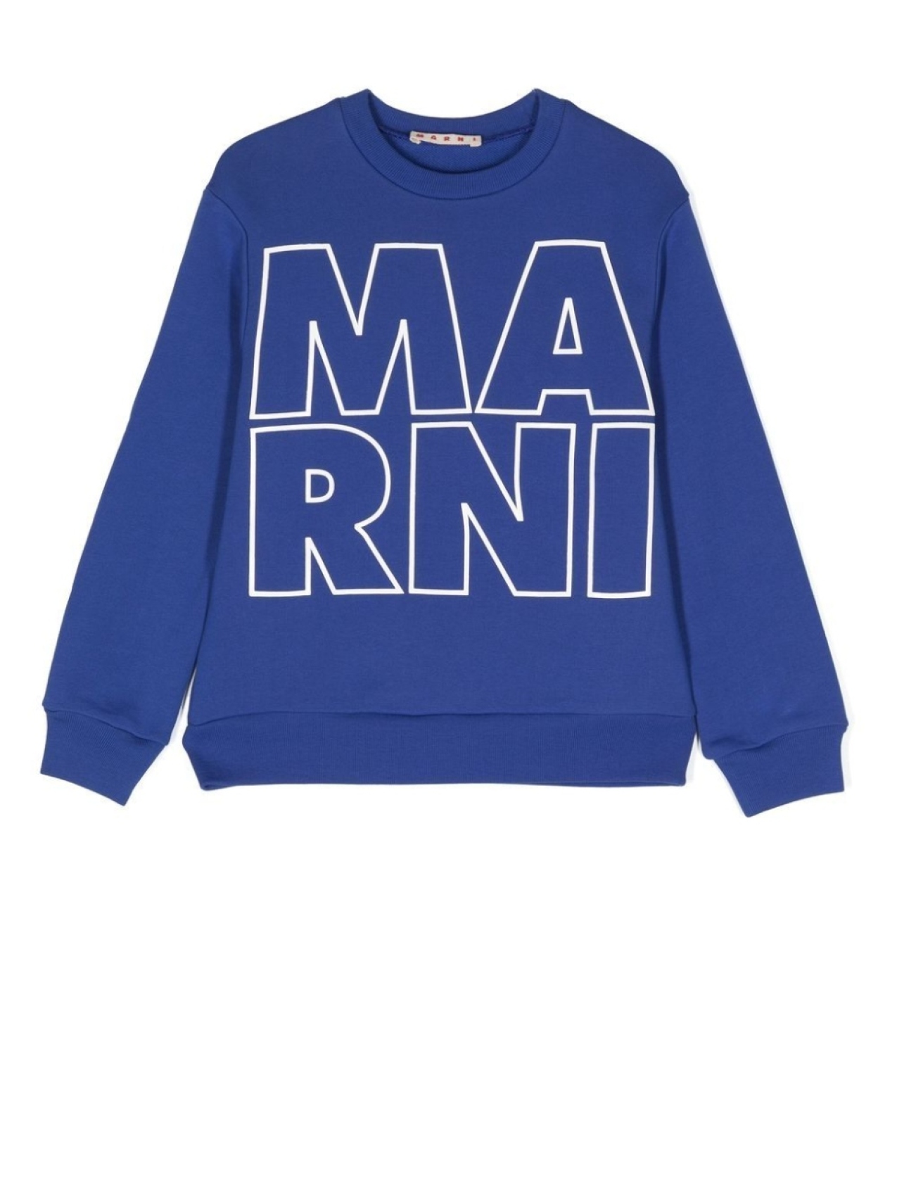 

Marni Kids толстовка с логотипом, синий