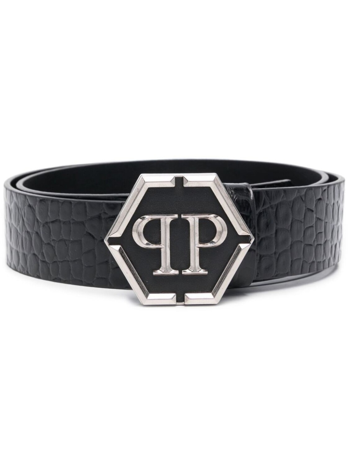 

Philipp Plein ремень с логотипом, черный