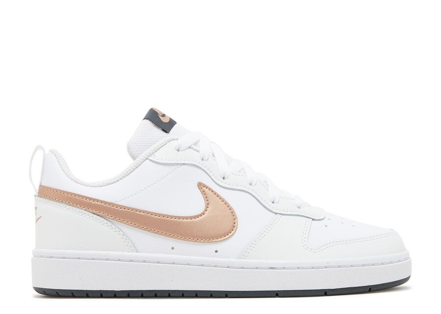 

Кроссовки Nike Court Borough Low 2 GS, цвет White Metallic Red Bronze