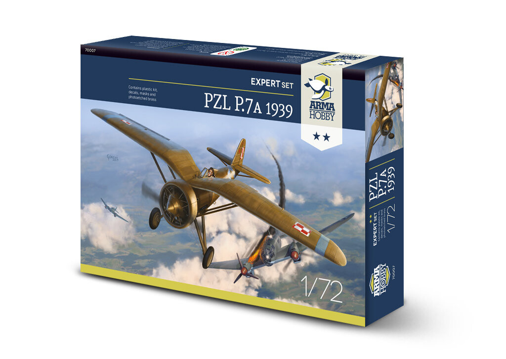 

70007 PZL P.7a (экспертный набор) Arma Hobby