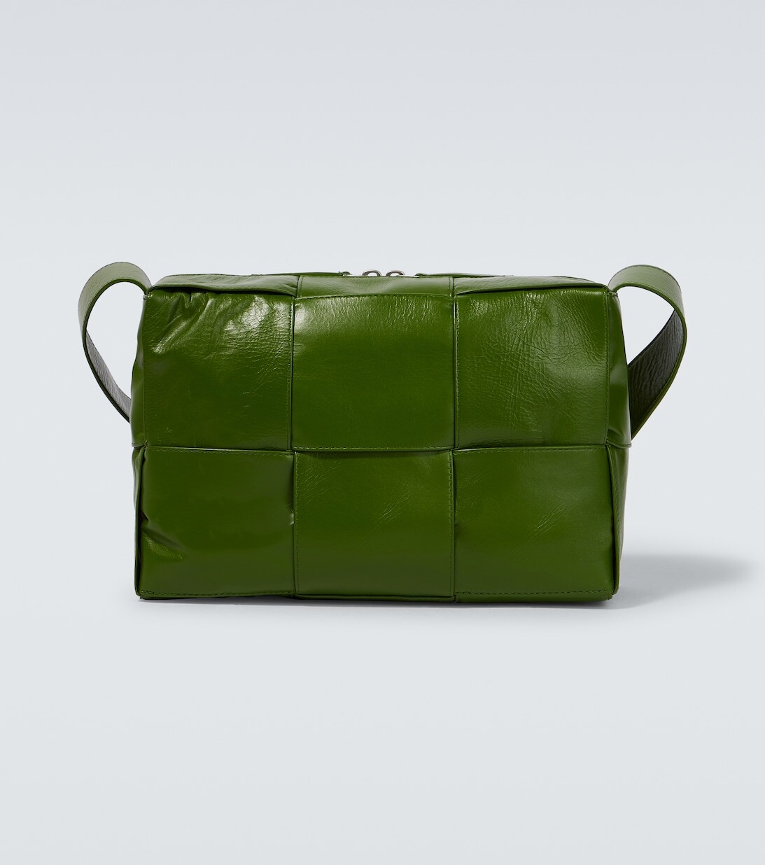 

Кожаная сумка через плечо Arco Camera Bottega Veneta, зеленый
