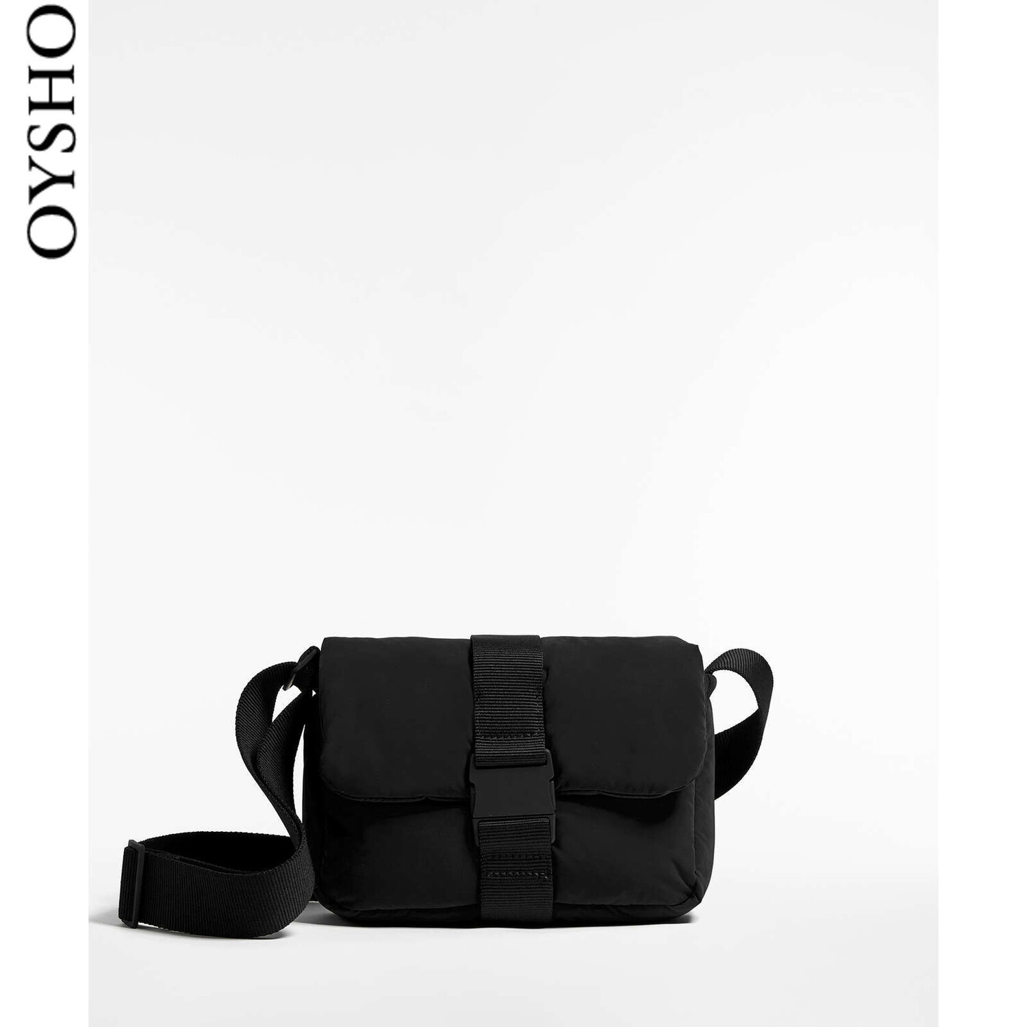 Сумка спортивная Oysho маленькая, черный