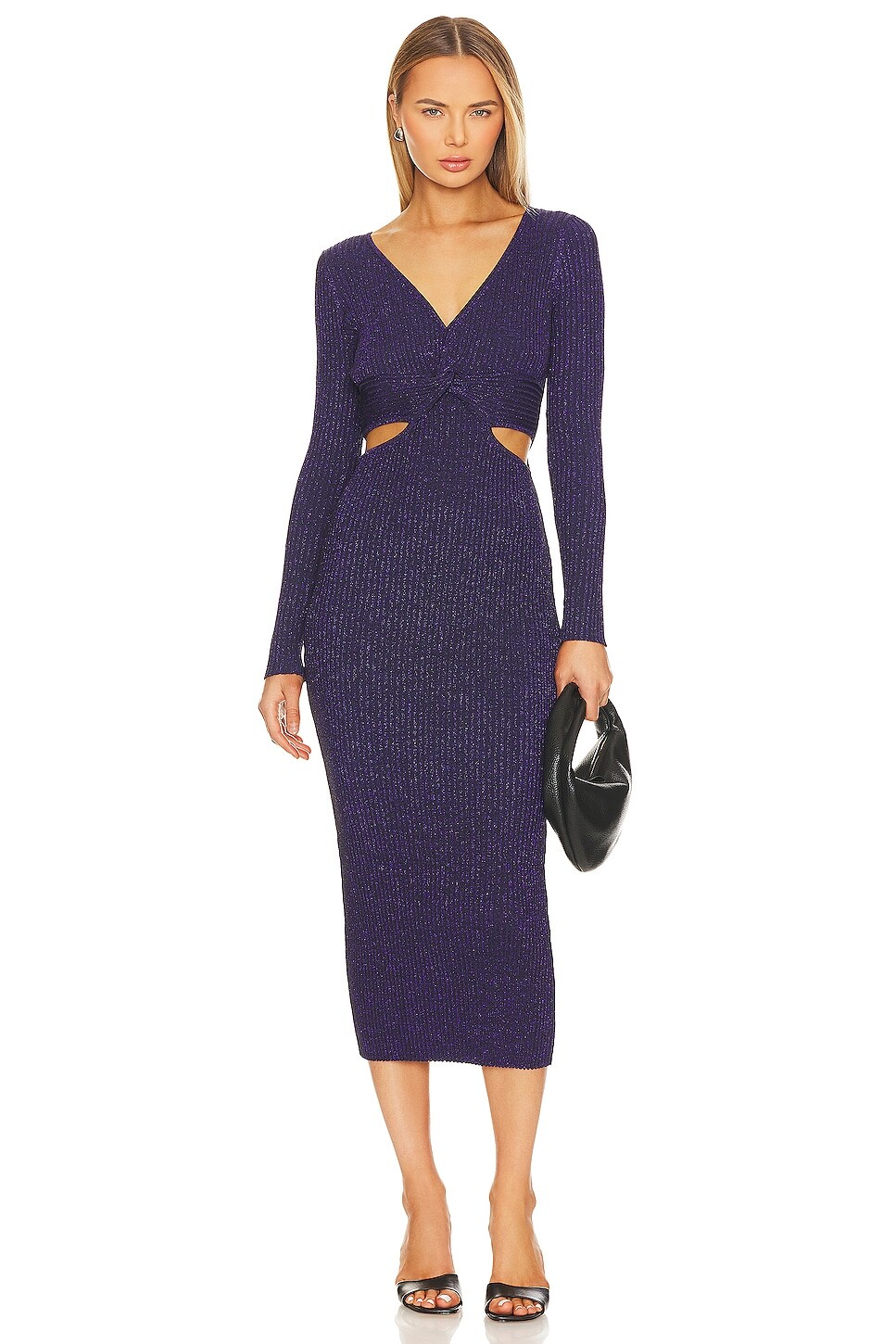 

Платье ASTR the Label Riya Sweater, цвет Metallic Blue