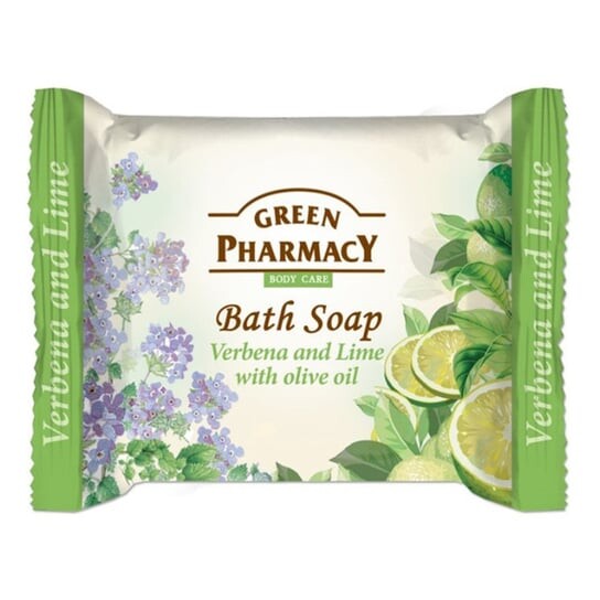 

Зеленая Аптека, туалетное мыло Вербена, Лайм и оливковое масло, 100 г, Green Pharmacy
