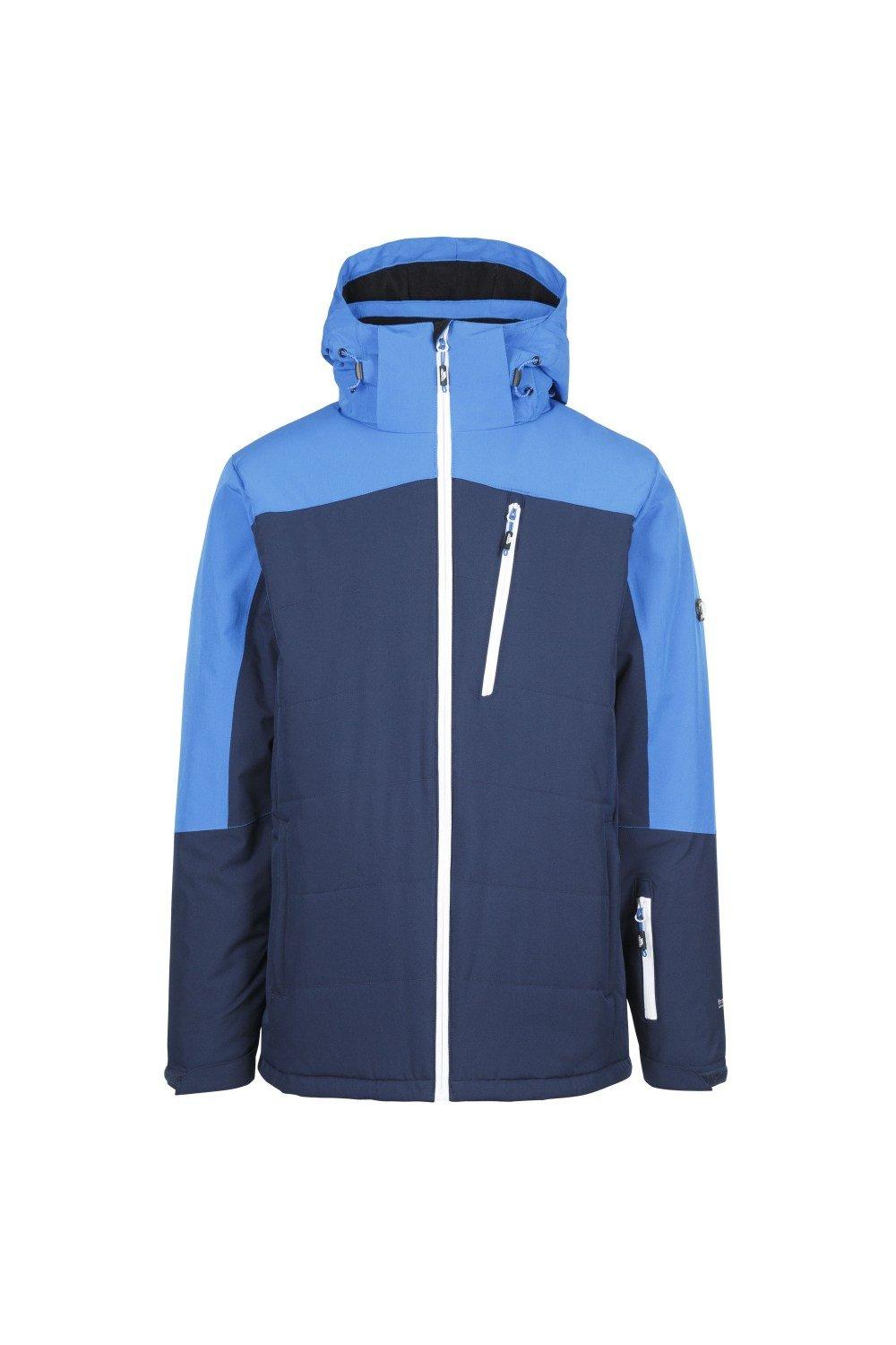 Лыжная куртка Bowie Trespass, темно-синий мужская лыжная куртка bowie темно синяя trespass цвет azul