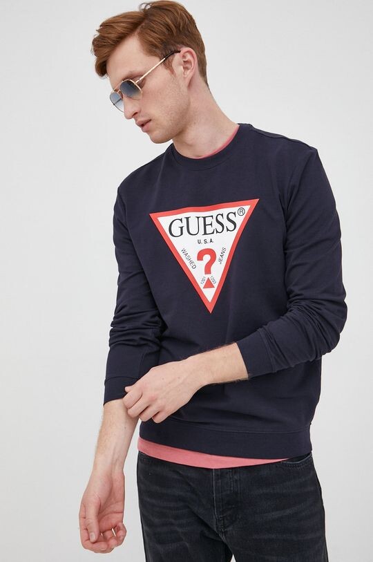 

Фуфайка Guess, темно-синий