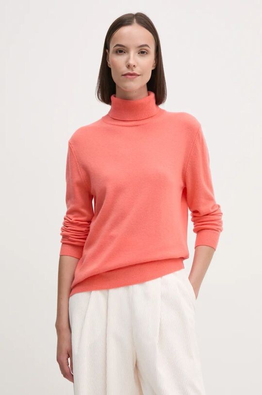 

Шерстяной свитер United Colors of Benetton, оранжевый