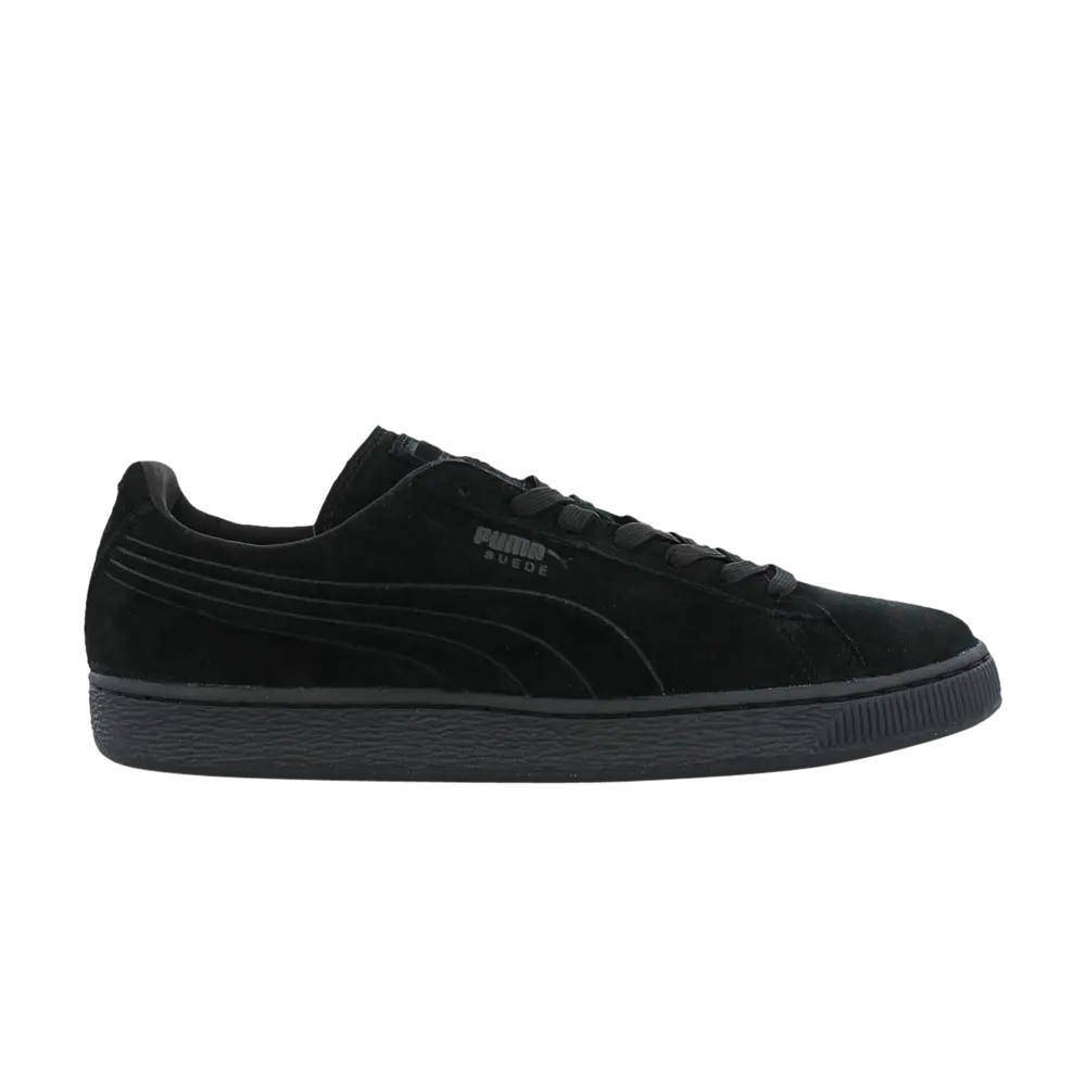 

Кроссовки Suede Emboss Iced Puma, черный