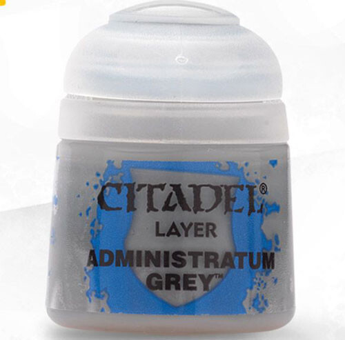 

Миниатюра Games Workshop Citadel Layer Paint: Administratum Grey (12ml)