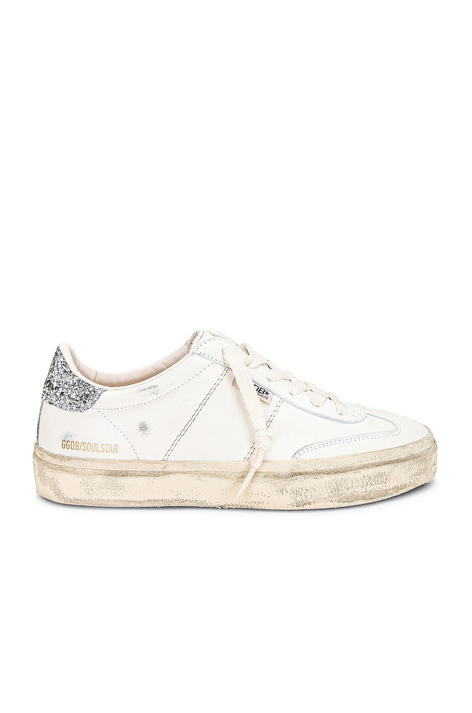 

Кроссовки Golden Goose Soul Star, цвет White & Silver