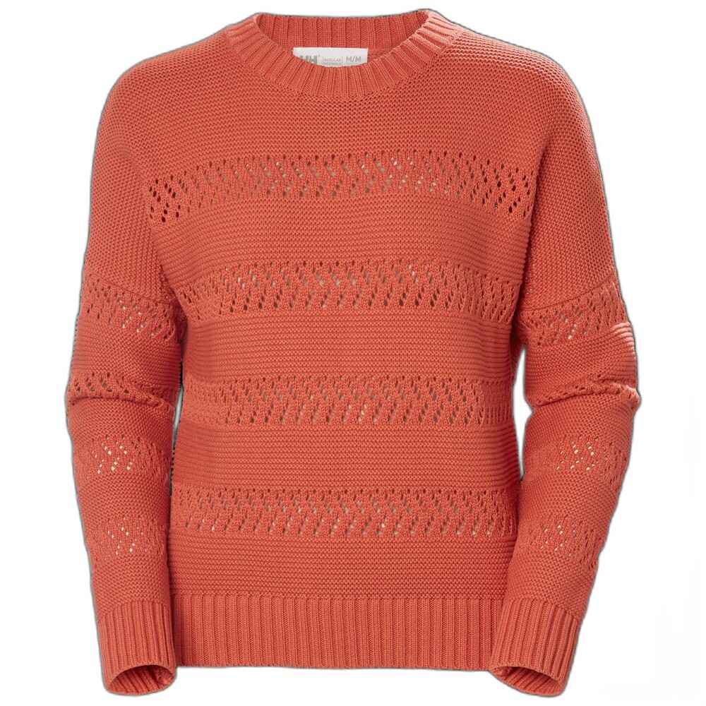 

Свитер Helly Hansen Pier Pointelle Crew Neck, оранжевый
