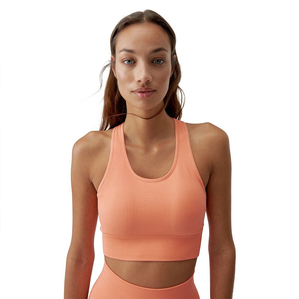 

Спортивный топ Born Living Yoga Kalindi High Support, оранжевый