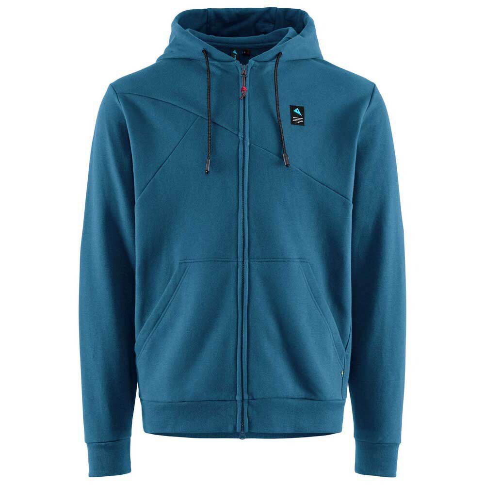 

Толстовка Klättermusen Runa Maker Full Zip, синий