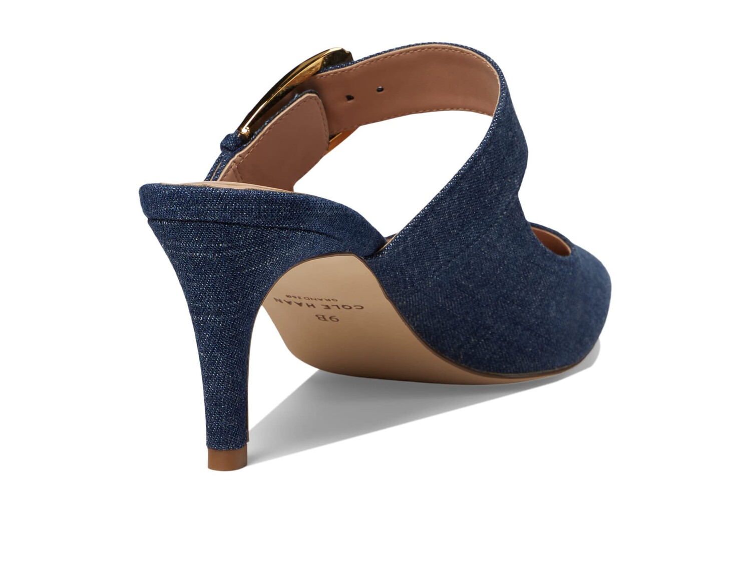 

Туфли на каблуке Cole Haan Vandam Buckle Mule 65 mm