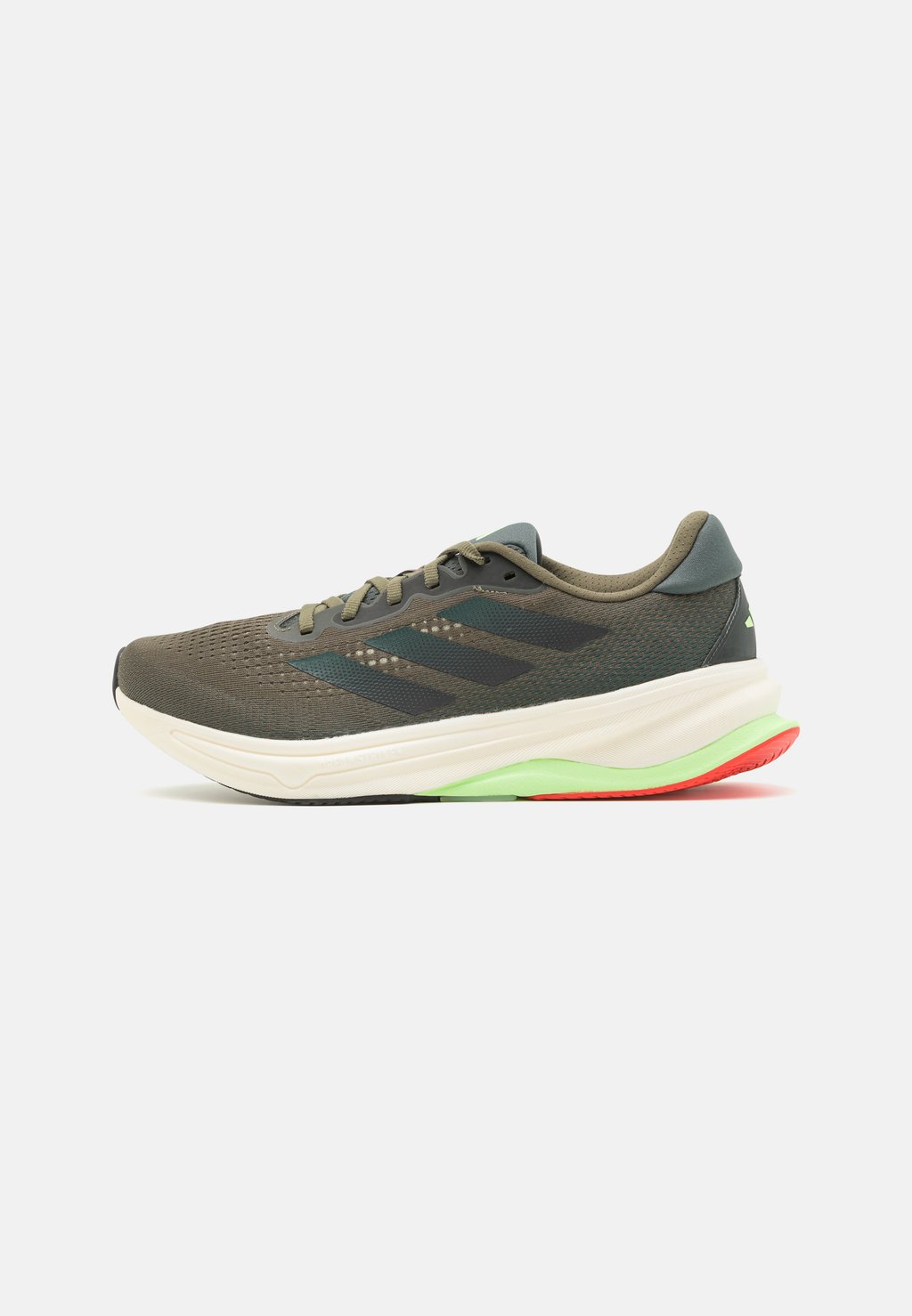 

Кроссовки для стабилизации SUPERNOVA SOLUTION adidas Performance, цвет olive strata/legend ivy/green spark