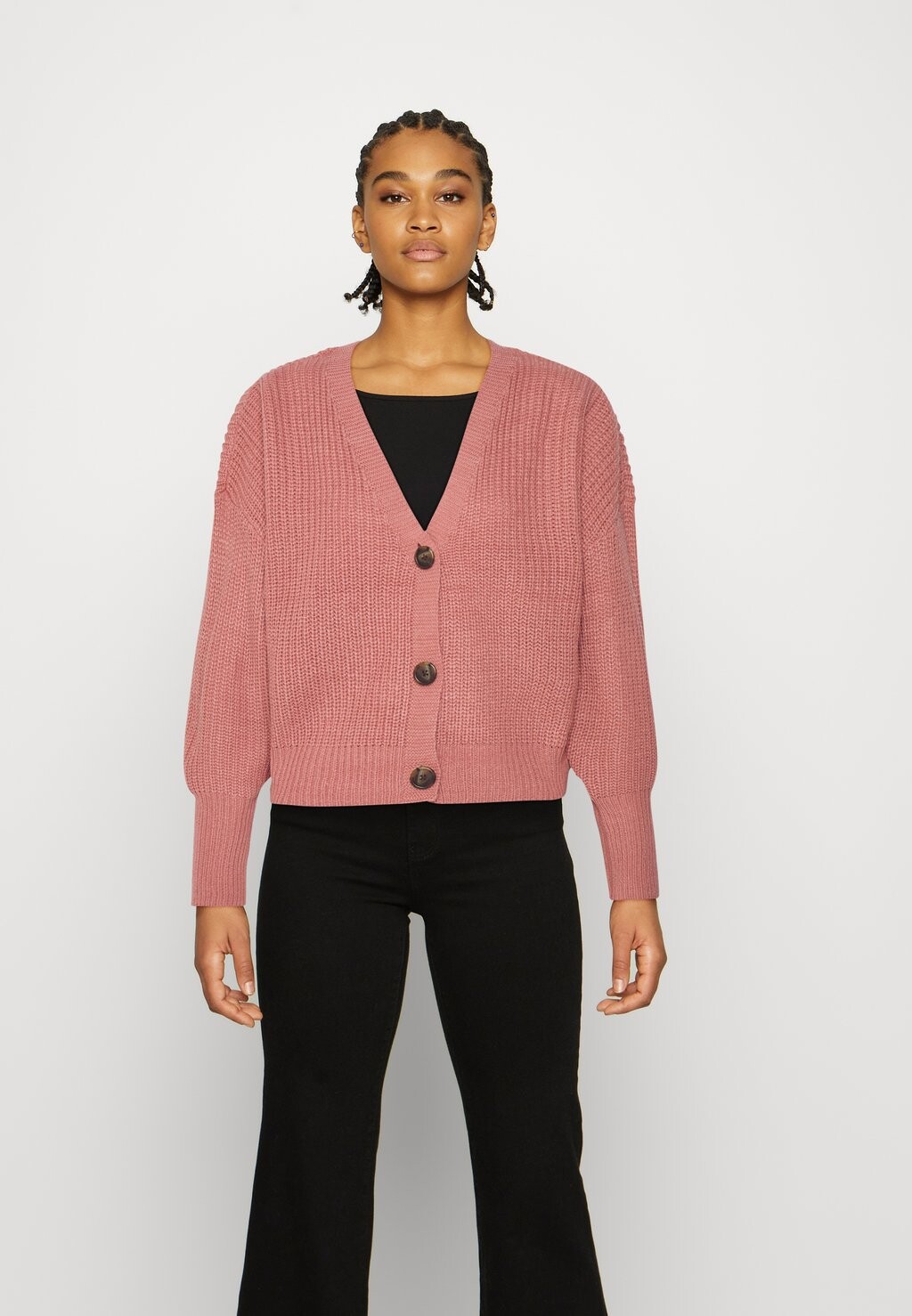 

Кардиган Vero Moda МАНКЕТЫ С V-ОБРАЗНЫМ ВЫРЕЗОМ, цвет old rose