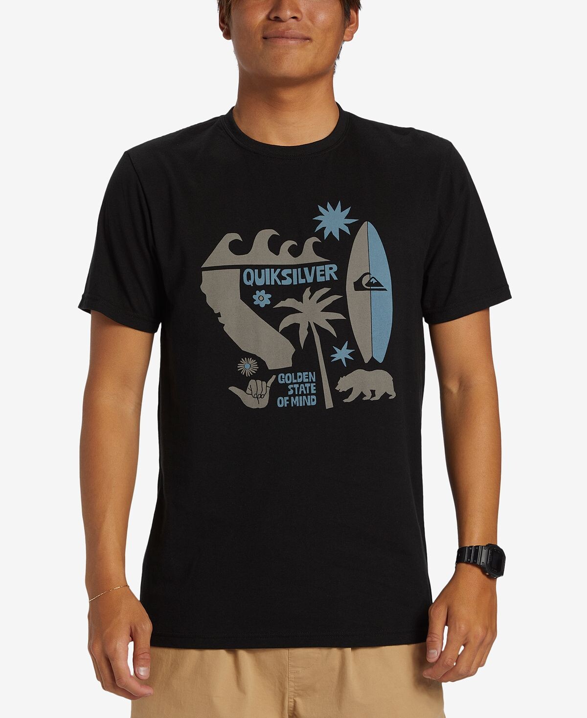 

Мужская футболка классического кроя Ca Funshine Quiksilver