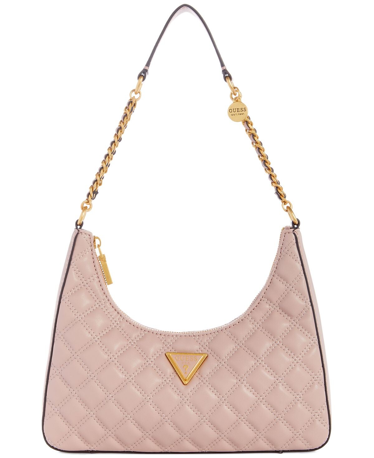 

Маленькая стеганая сумка на плечо Giully с молнией сверху GUESS