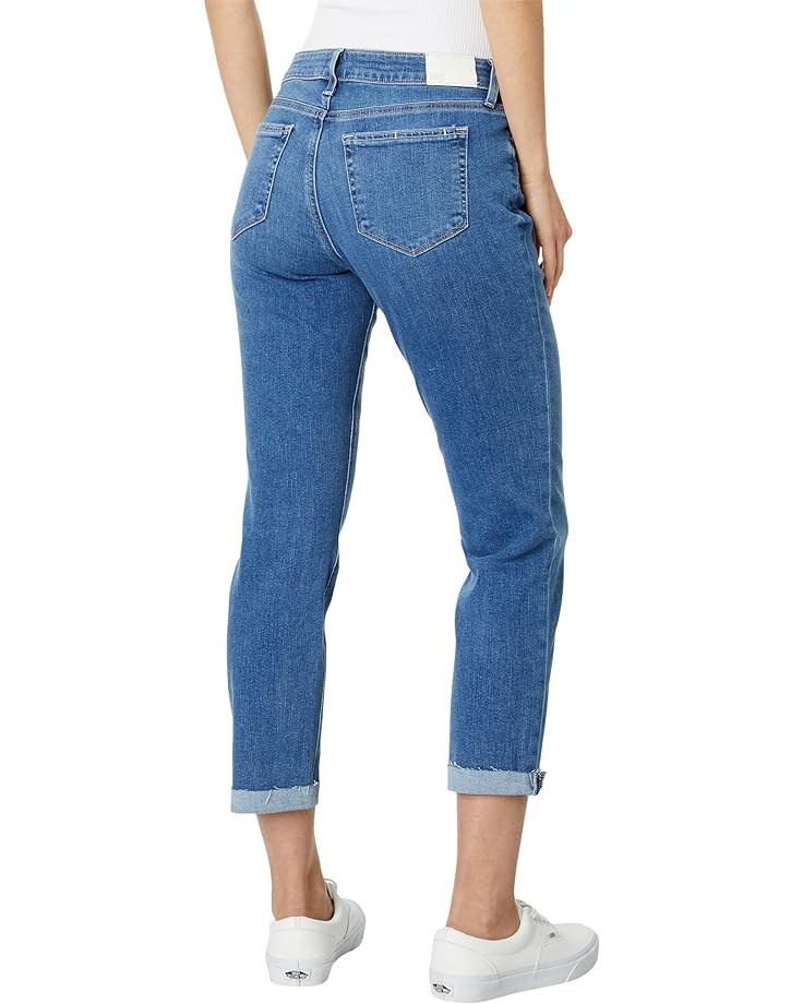 

Джинсы Paige Brigitte Raw Hem Cuff in Reflection, цвет Reflection