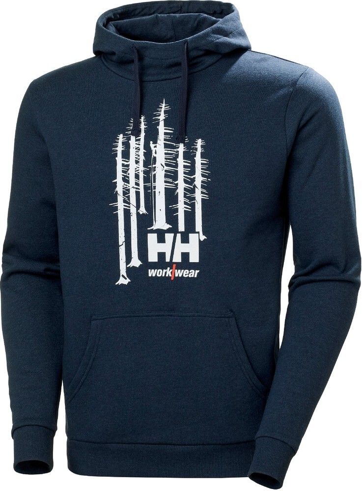 

Толстовка Helly Hansen Hoodie Logo Hoodie, синий