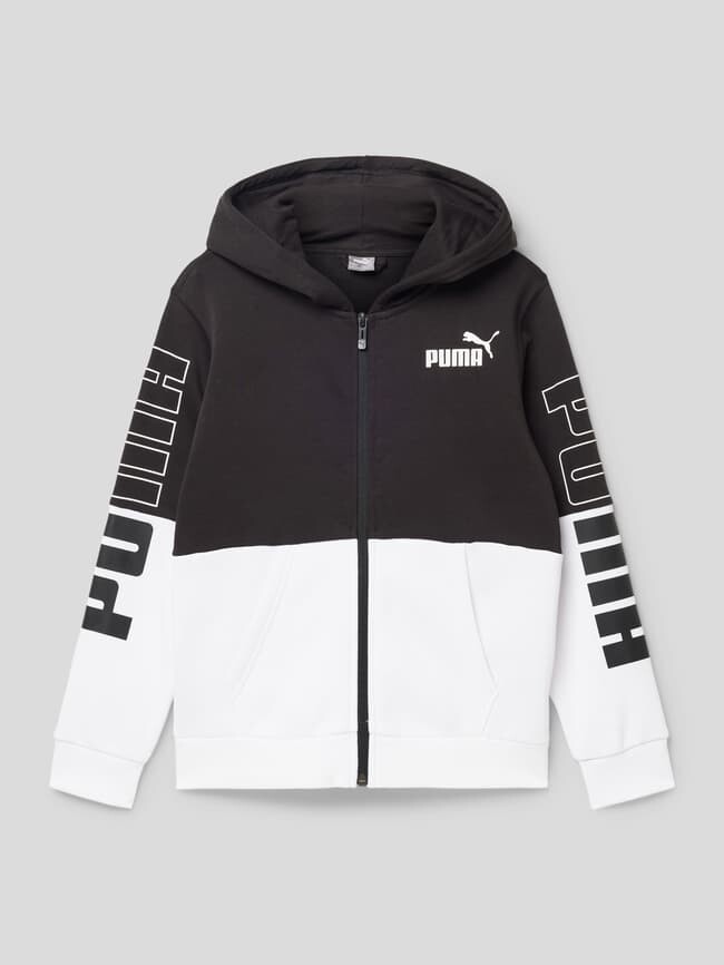 

Толстовка с колор-блоками, модель POWER Puma, черный