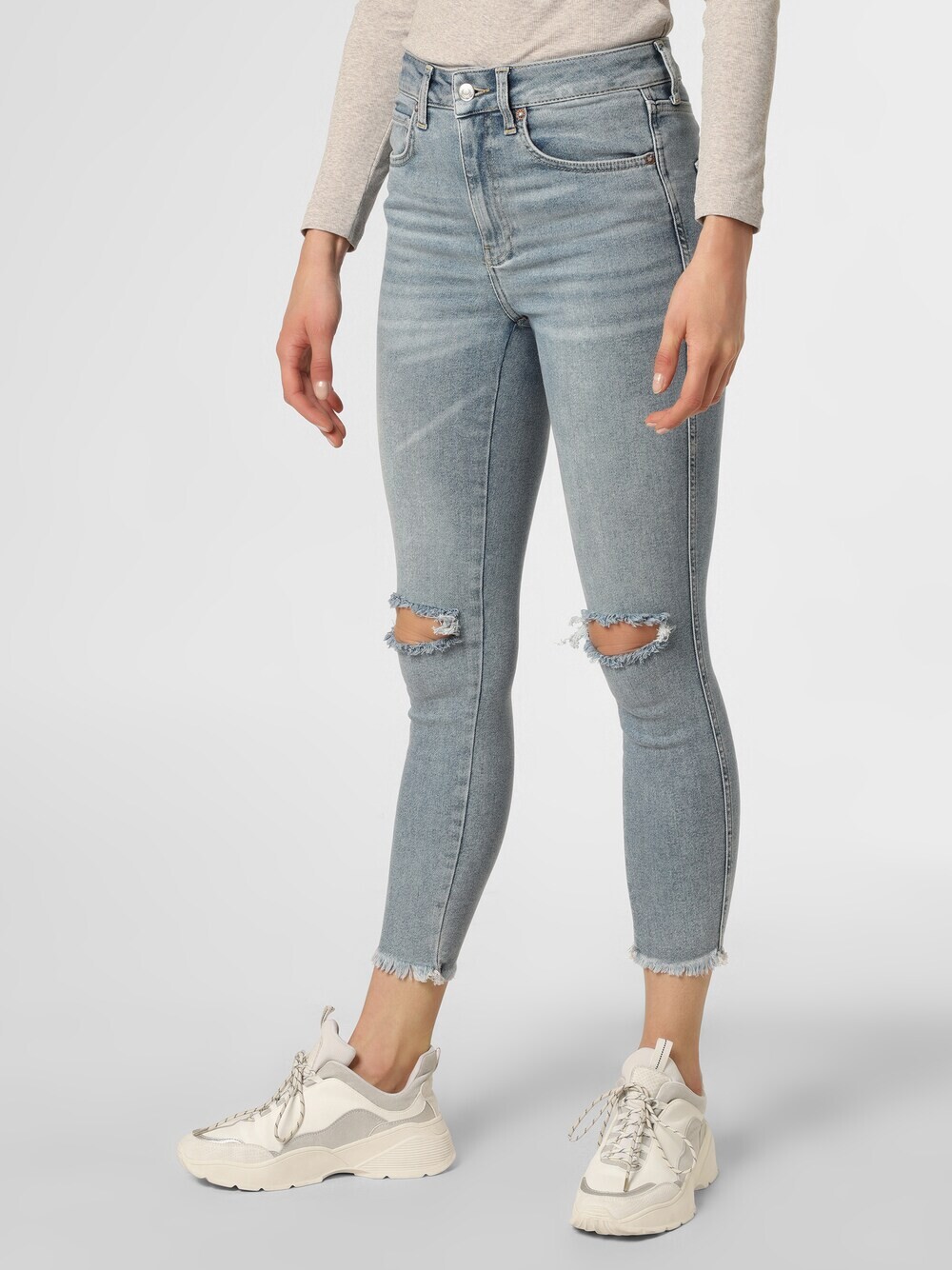 

Узкие джинсы Free People, синий